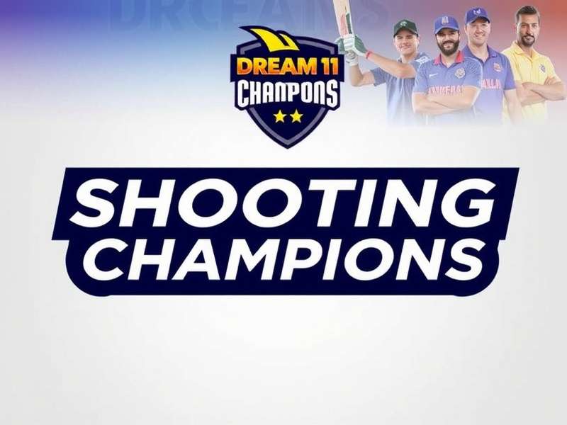 Shooting Dream11 Champions Game Banner